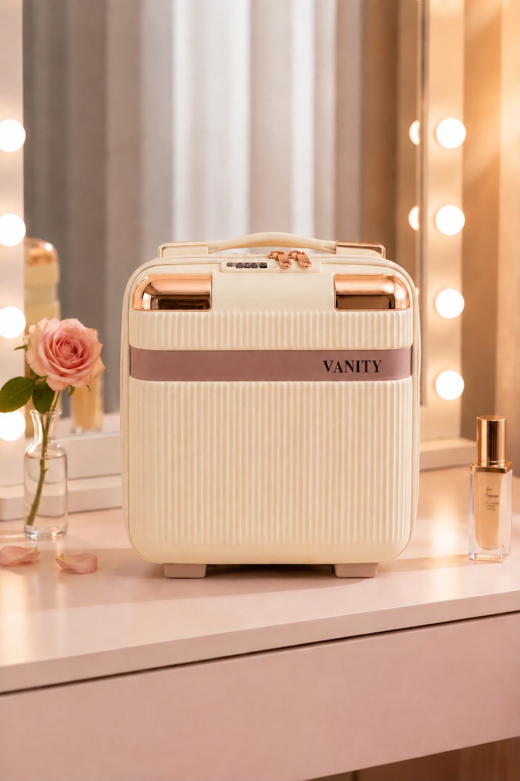 RAHA & CO. Pearl Vanity - Ivory