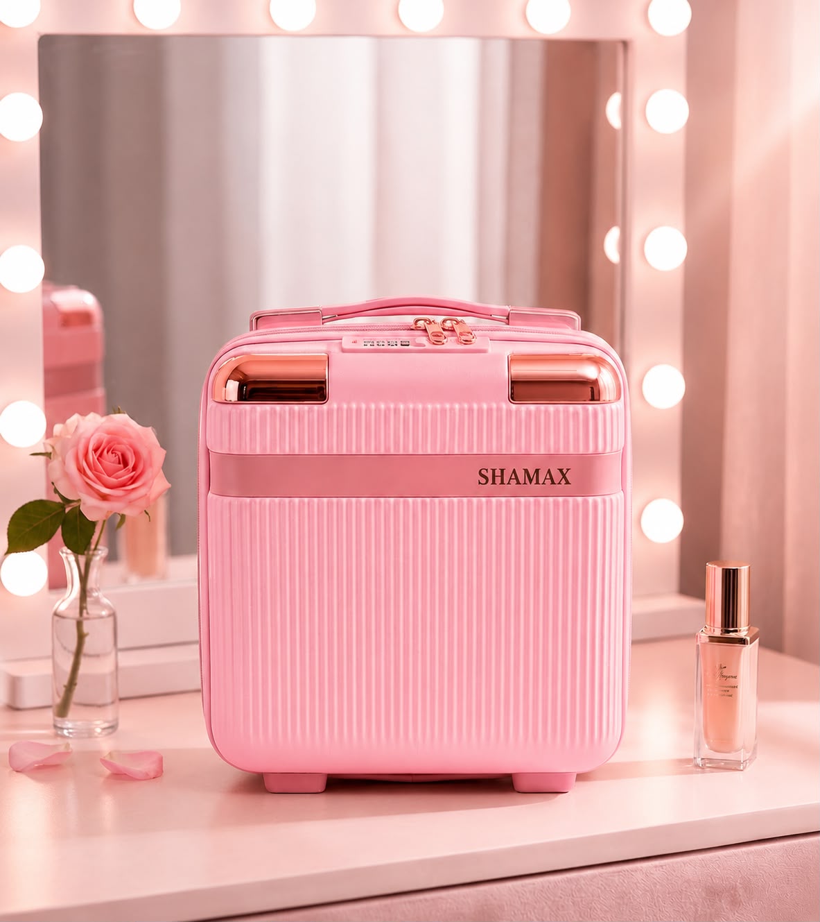 RAHA & CO. Sage Vanity Box- Blush Pink