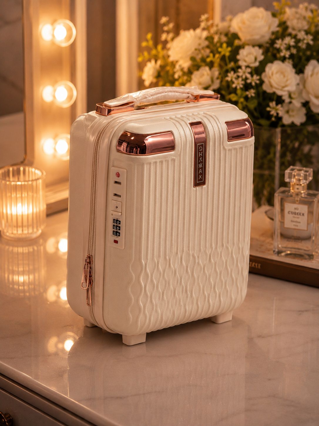 RAHA & CO. Maison vanity - Pearl Ivory 